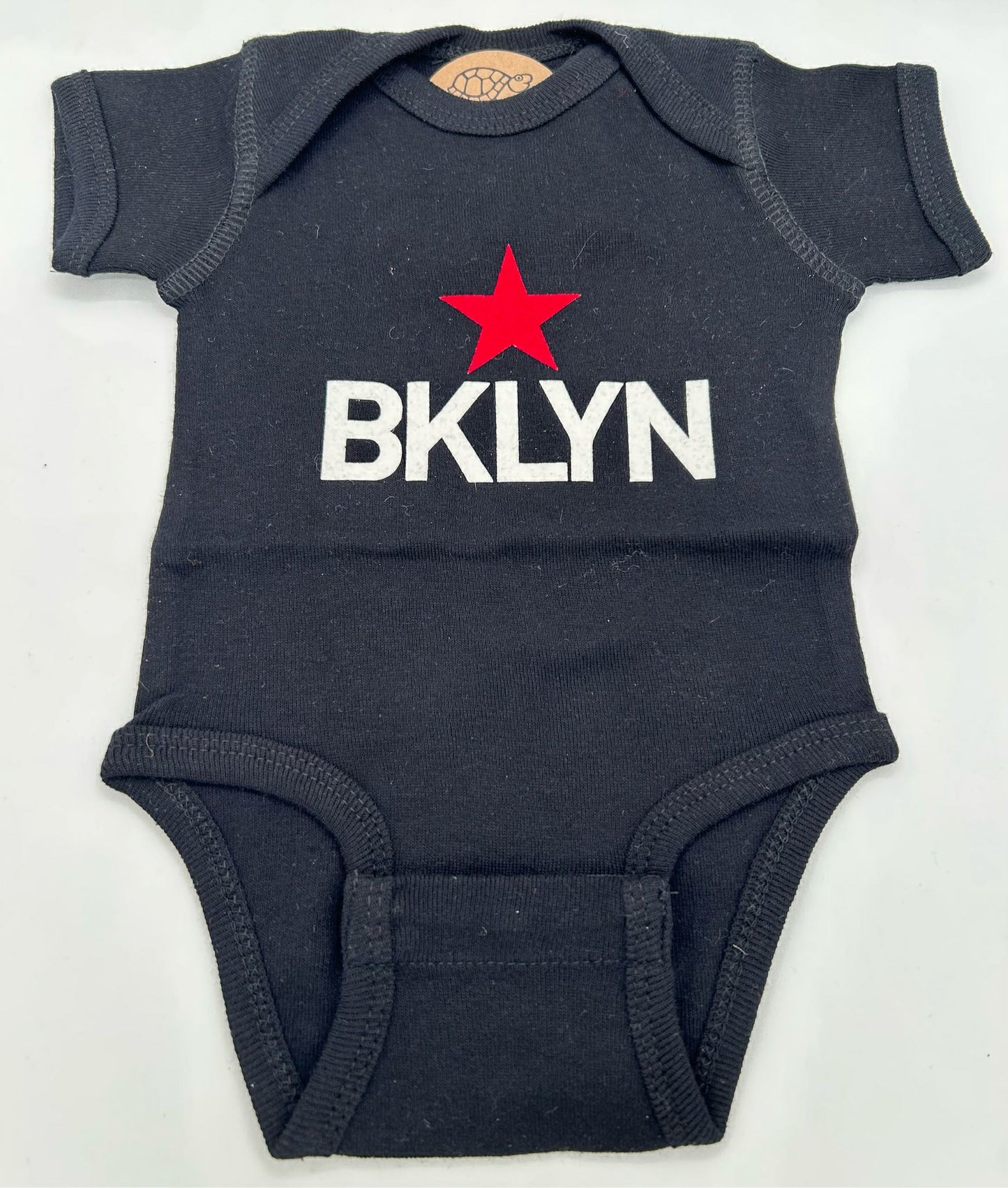 Brooklyn Star Onesie Black Size 12M