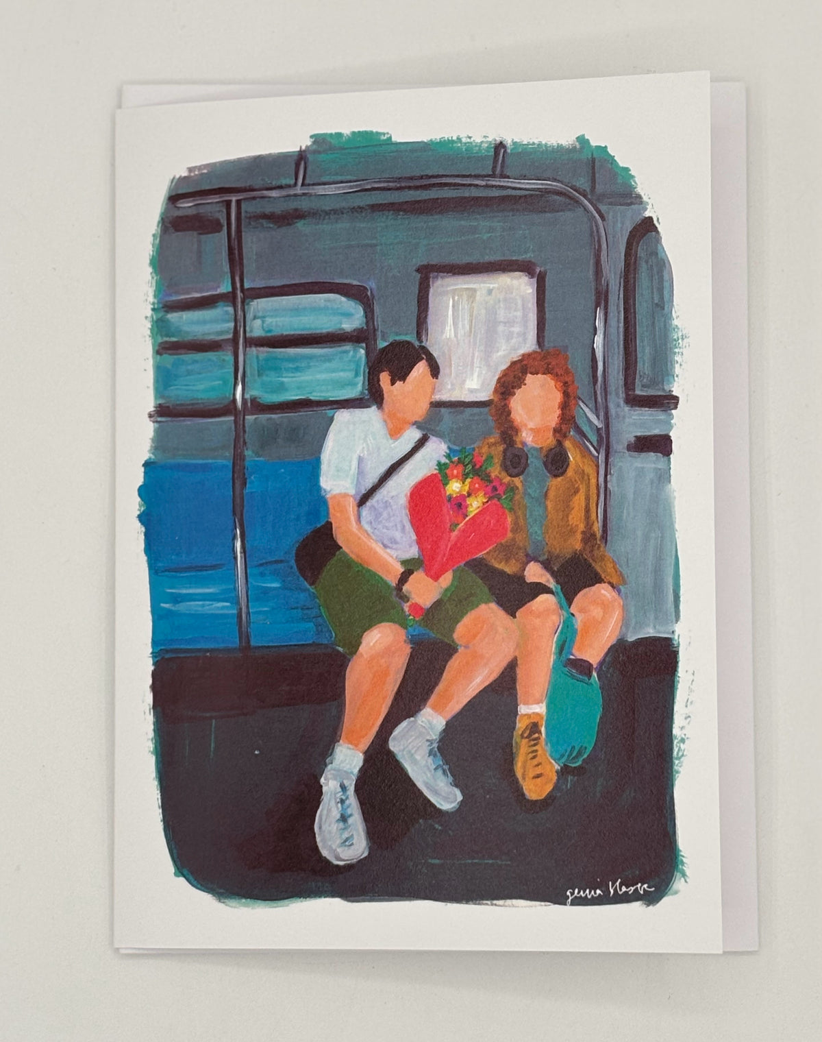 Subway Sweethearts Card