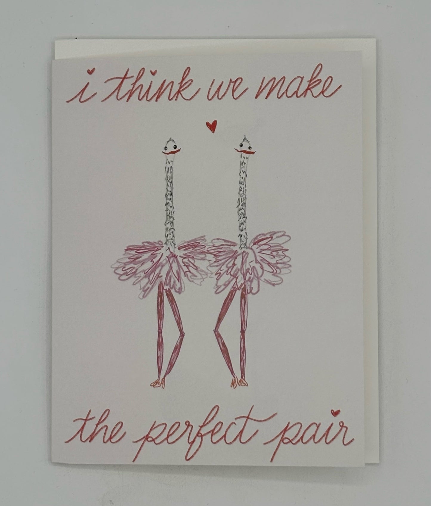 Perfect Pair Anniversary Card