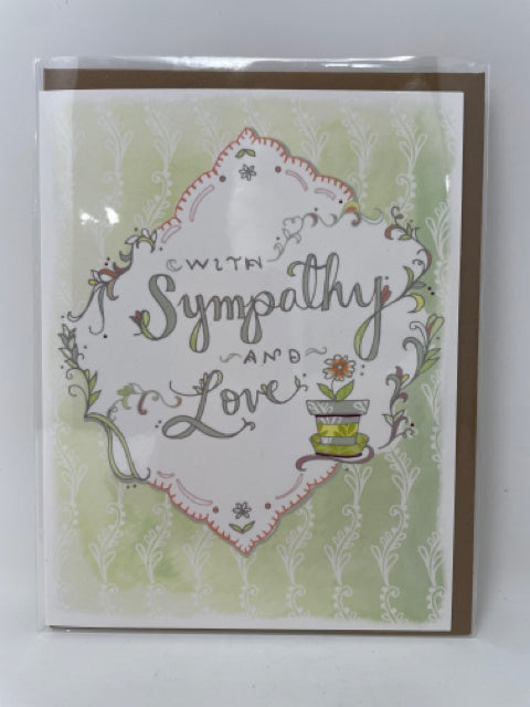 With Sympathy Card
