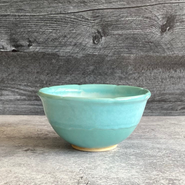 Robin Egg Blue Glazed Bowl