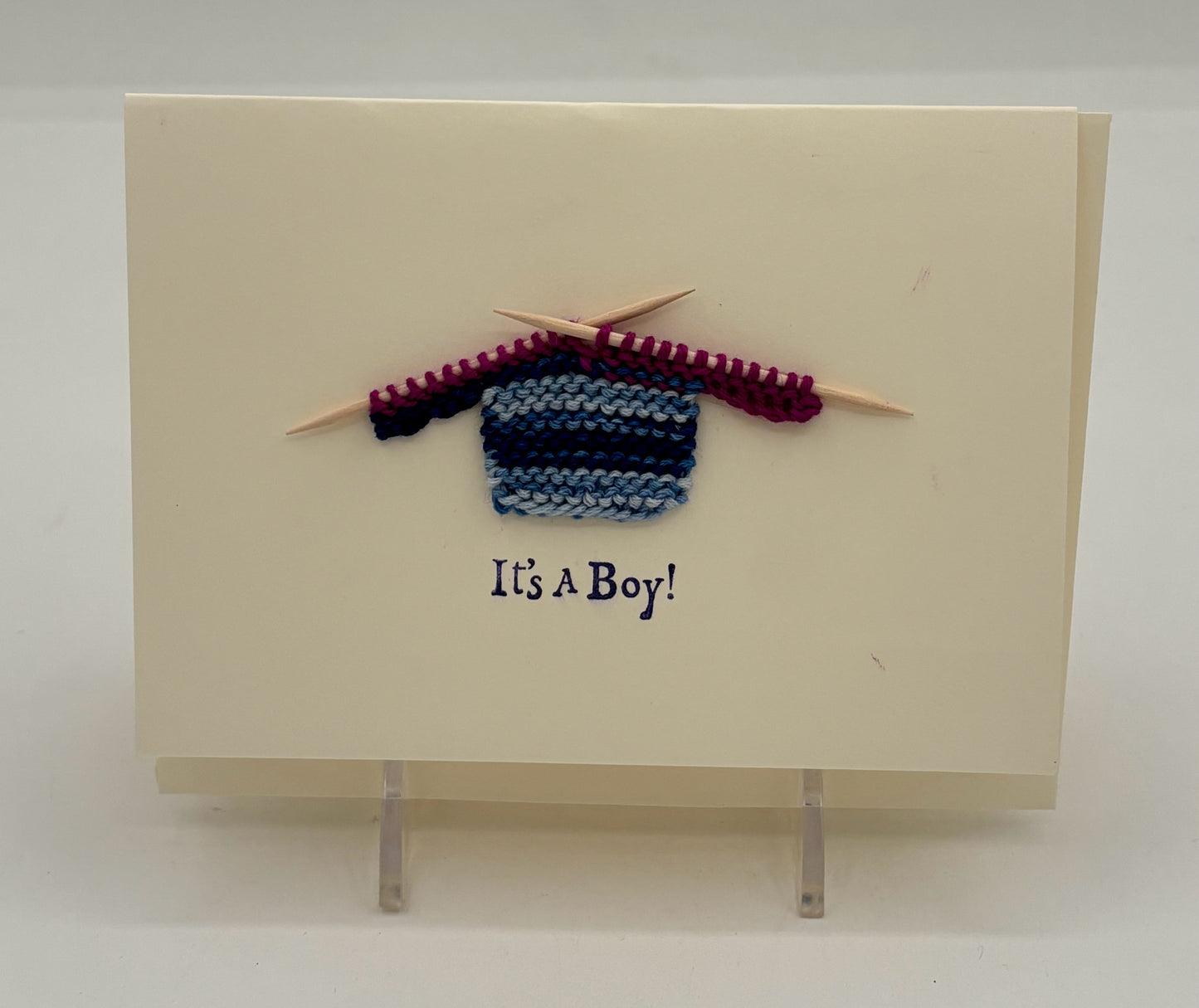 Knitted Cards