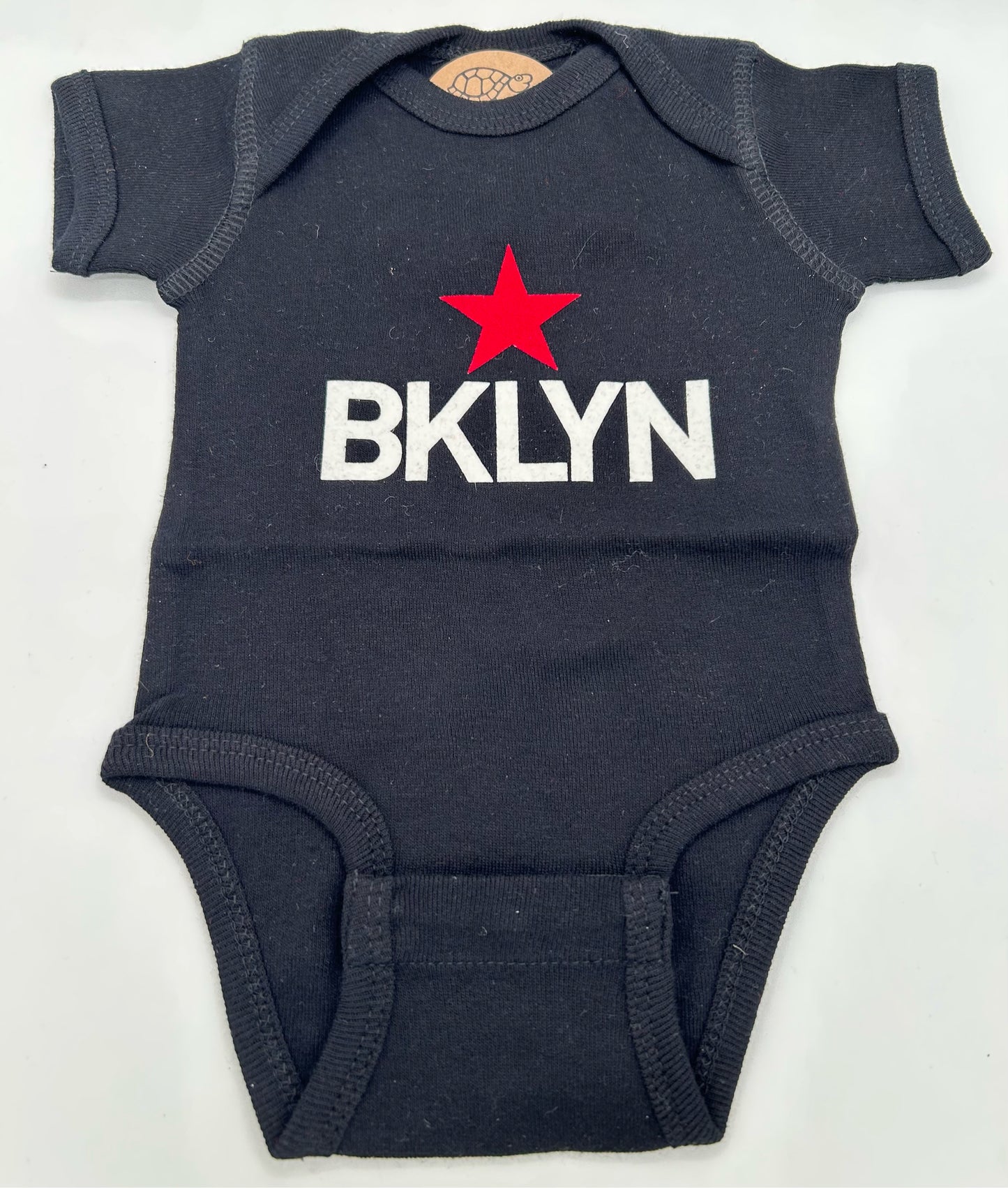Brooklyn Star Onesie Black Size Newborn