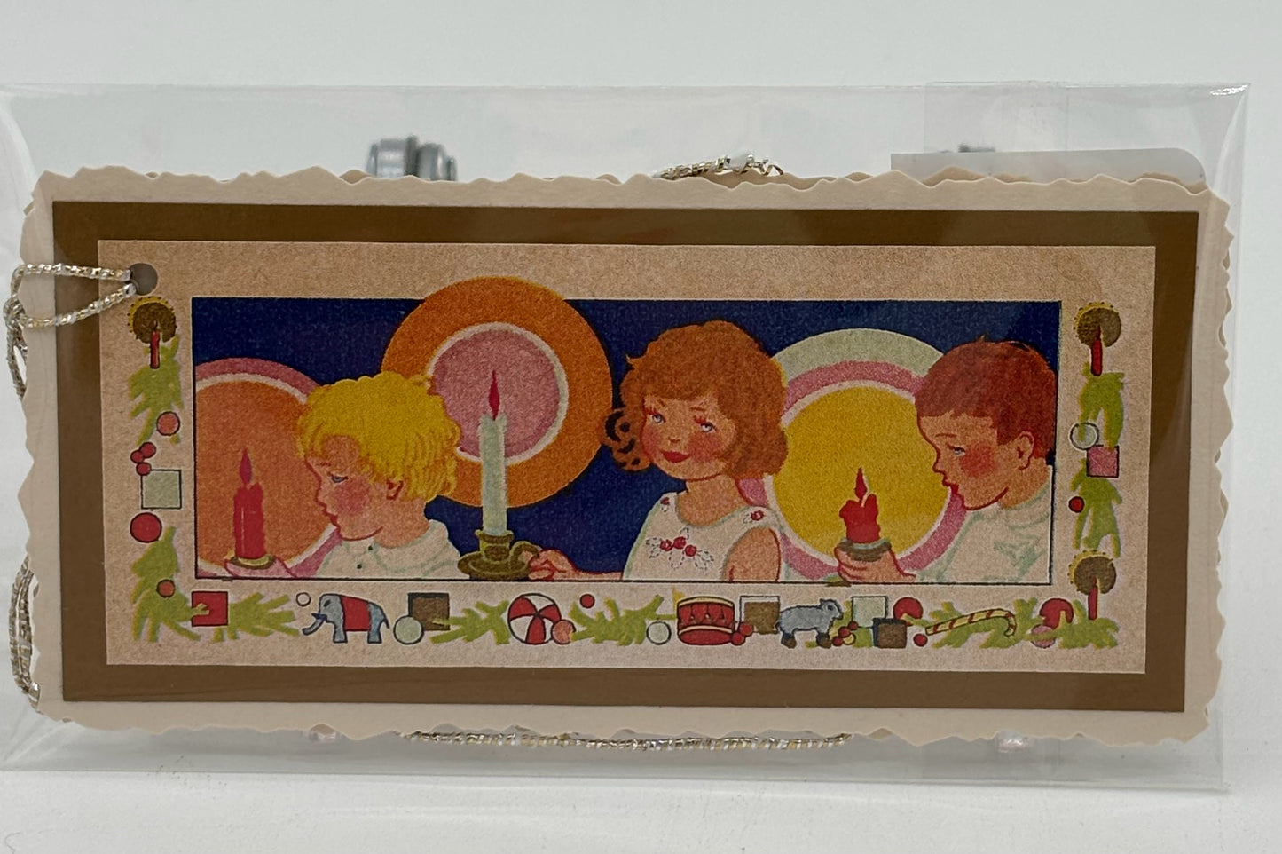 Kids With Candles Gift Tags