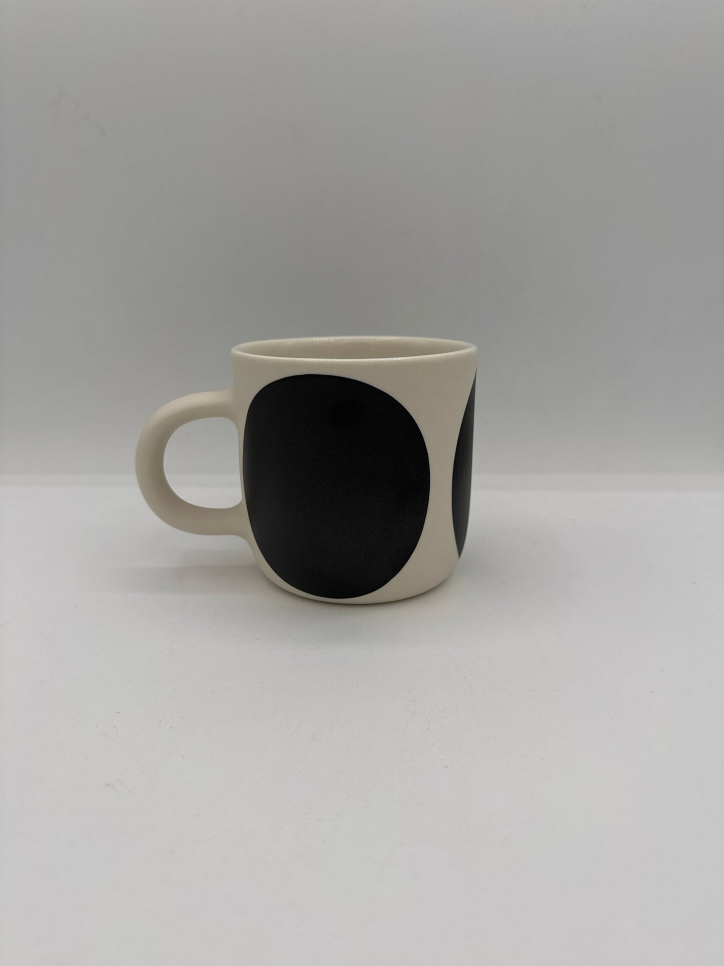 Black Porcelain Mug