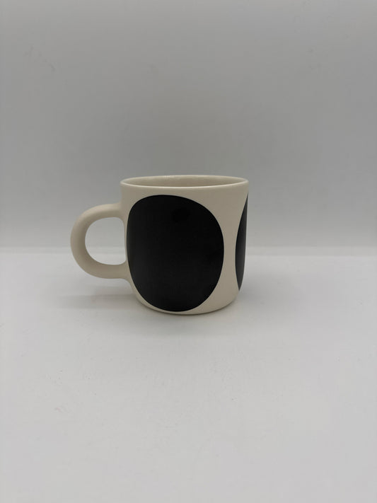 Black Porcelain Mug