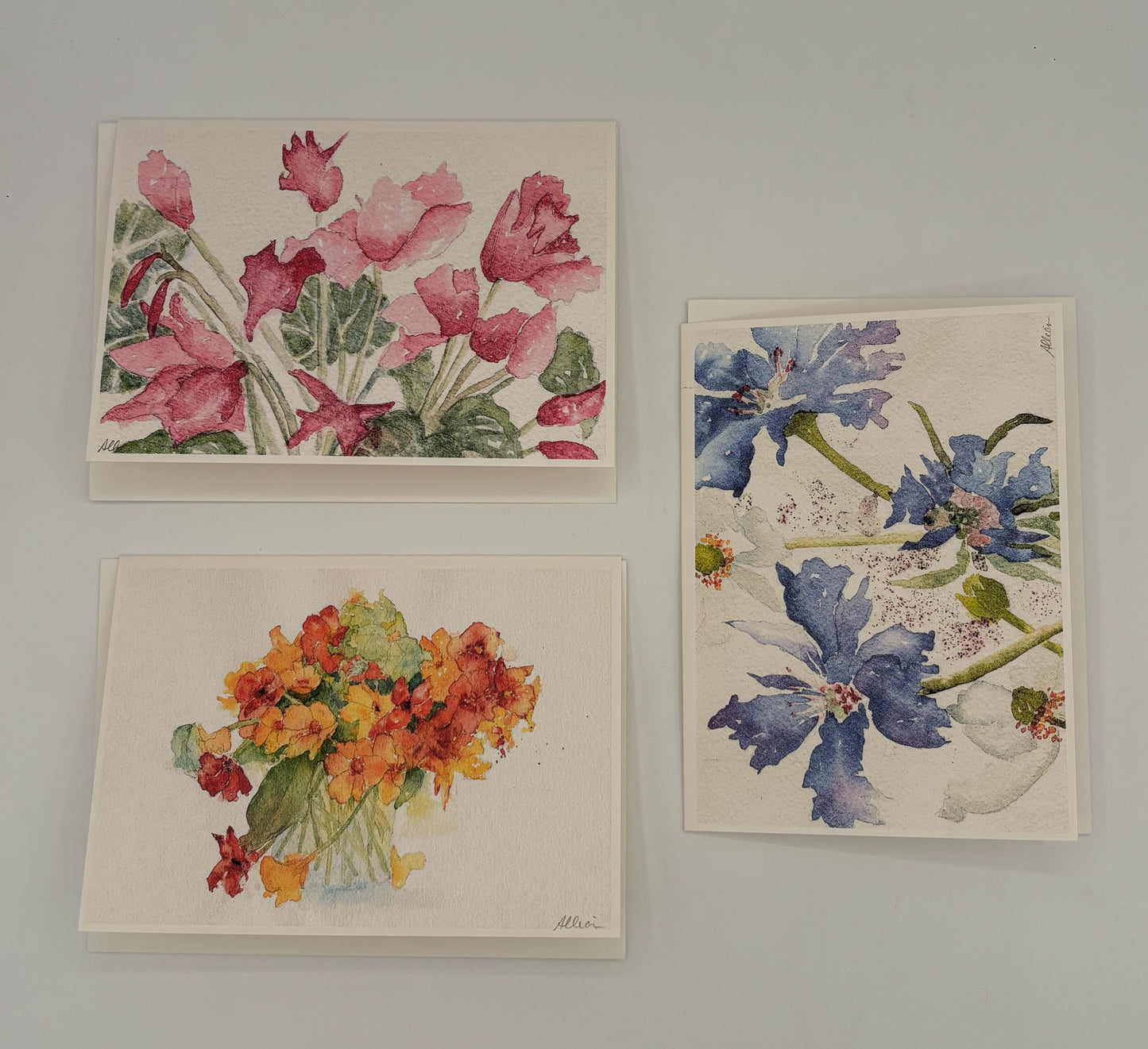 Assorted Summer Florals Card