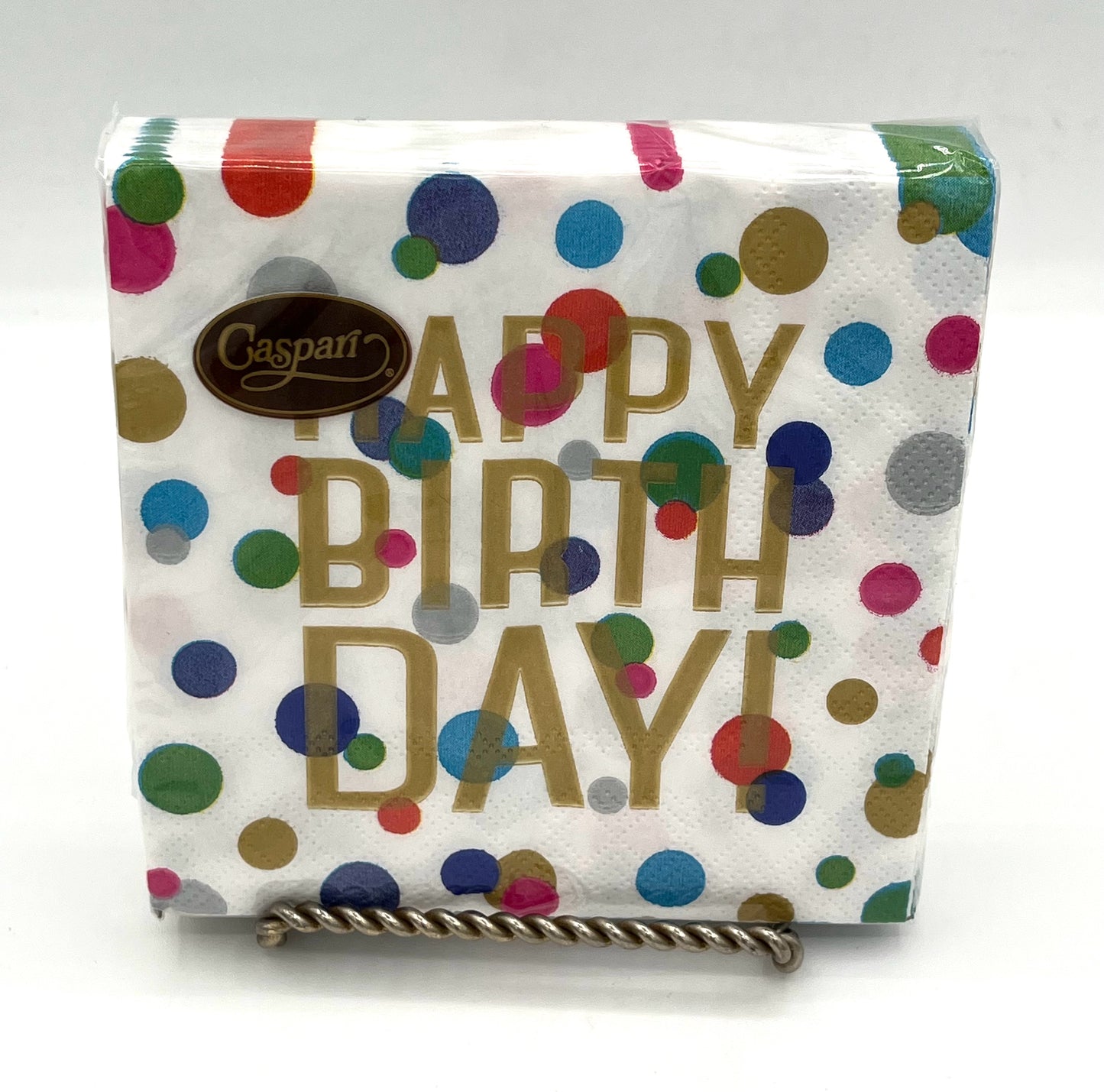 Confetti Happy Birthday Cocktail Napkins