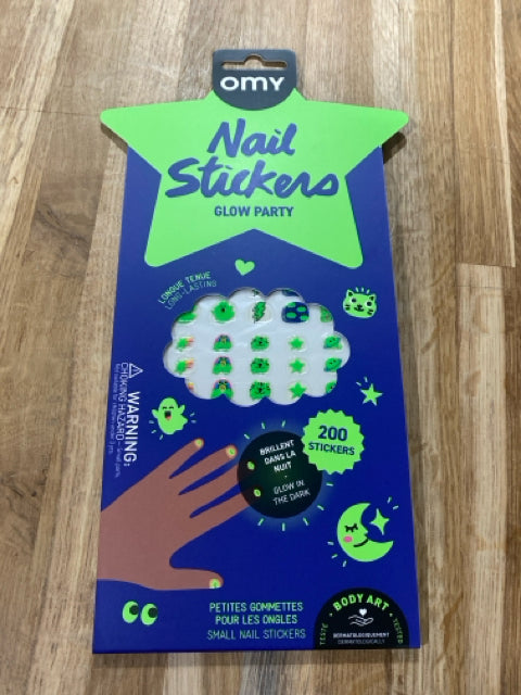 Glow Party Nail Stickers