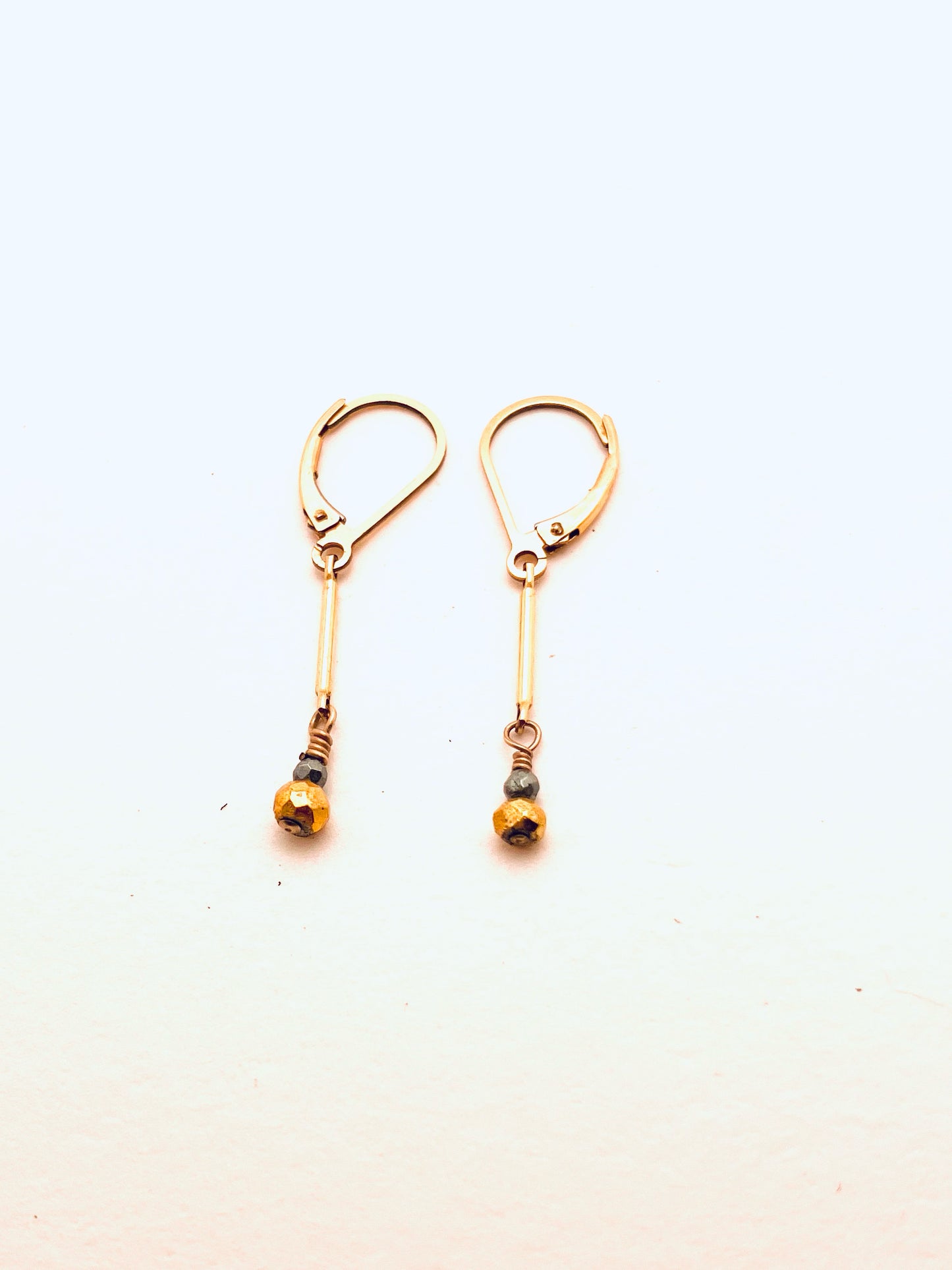 Art Deco Simple Drop Earrings