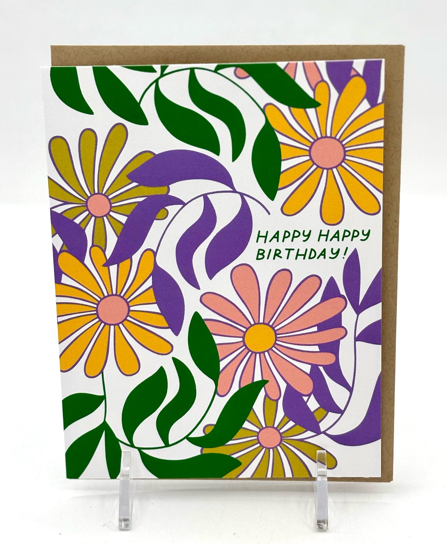 Floral Birthday Card
