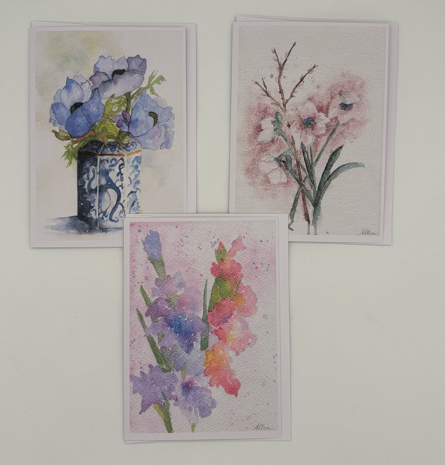 Assorted Summer Florals Card