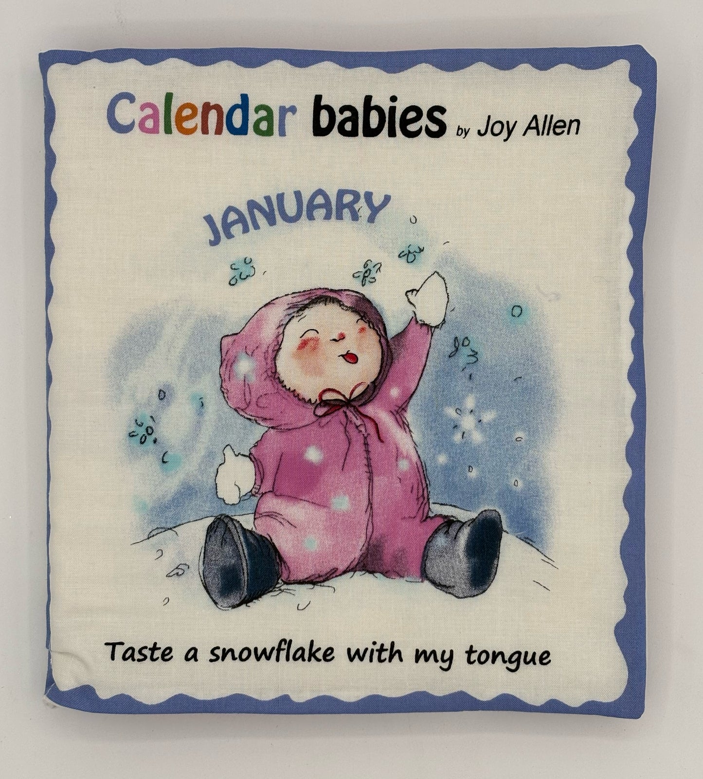 Cloth Book - Calendar Babies by Joy Allen