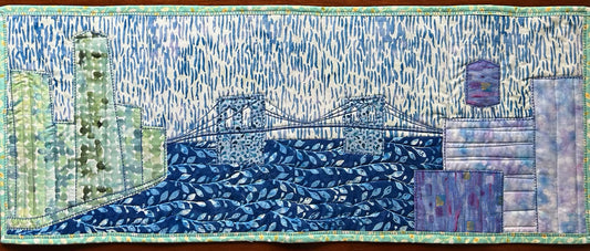 Reversible Quilted Brooklyn Table Runner
