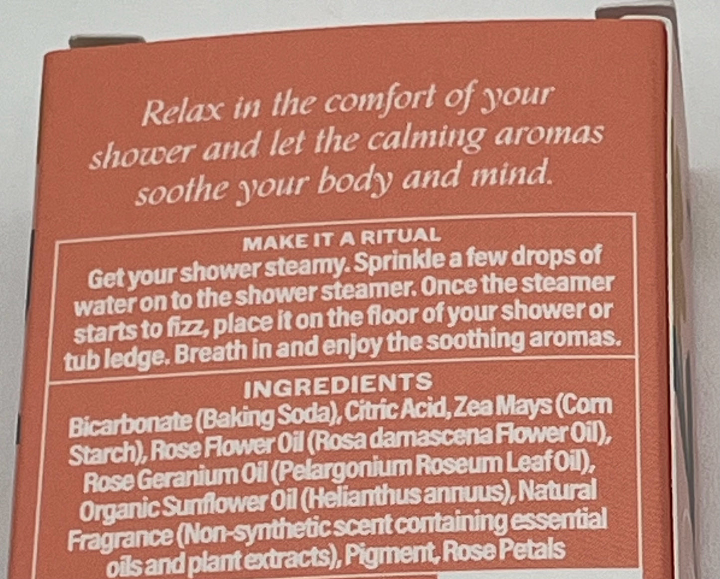 Love Shower Steamers - Rose