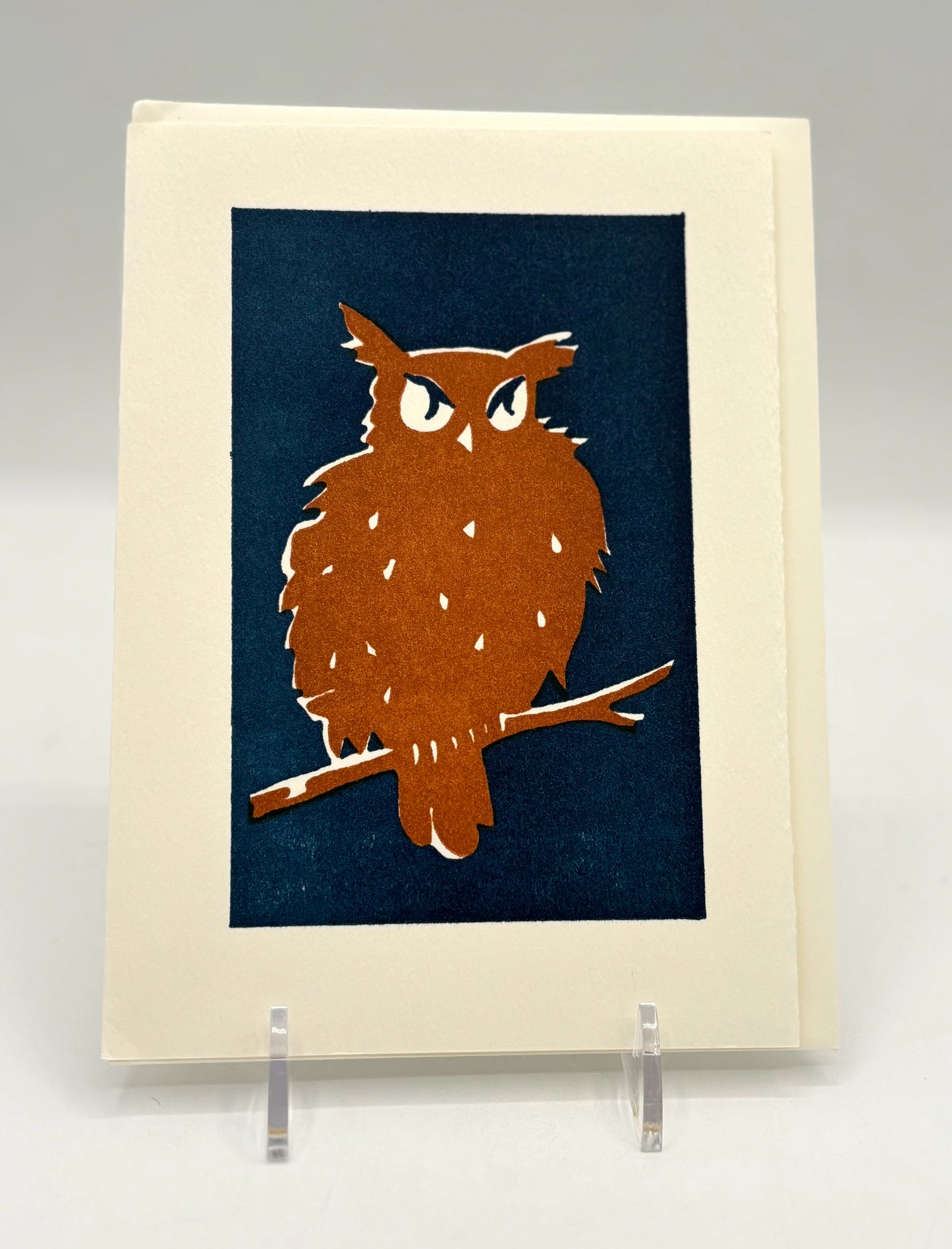 Hoo Owl Blank Card