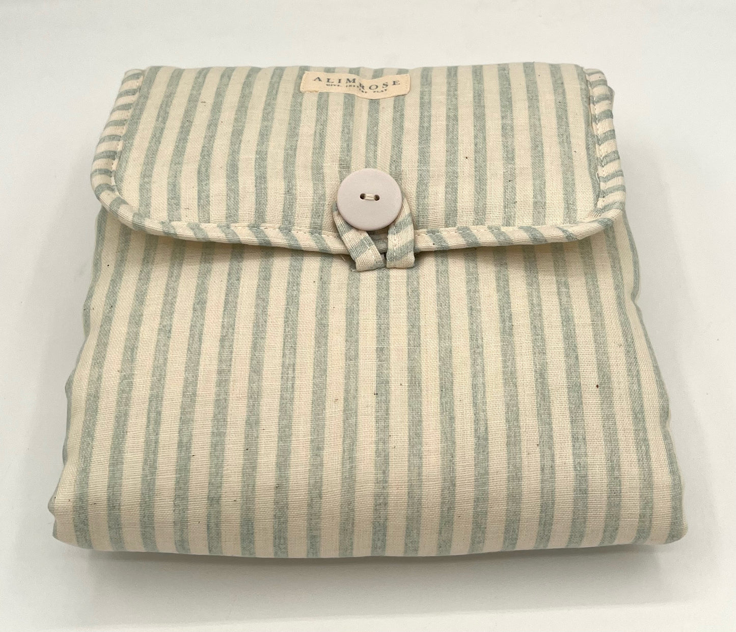 Change Mat - Sage Stripe