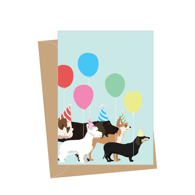 Mini Birthday Dogwalk Enclosure Card