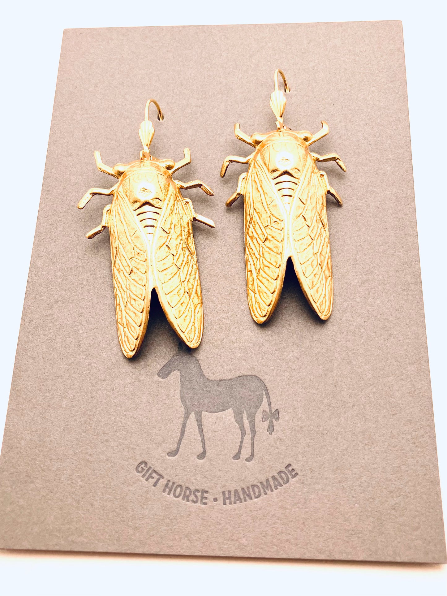 Cicadas Short Earrings