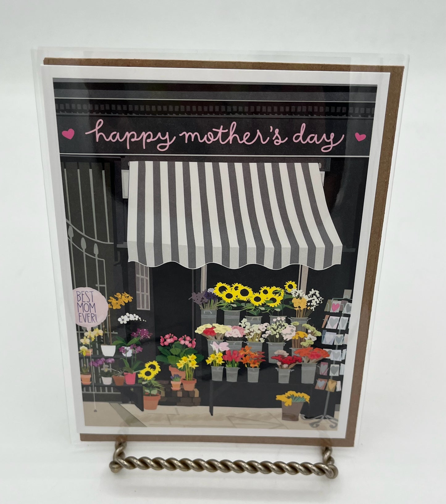 Flower Shop Birthday Card