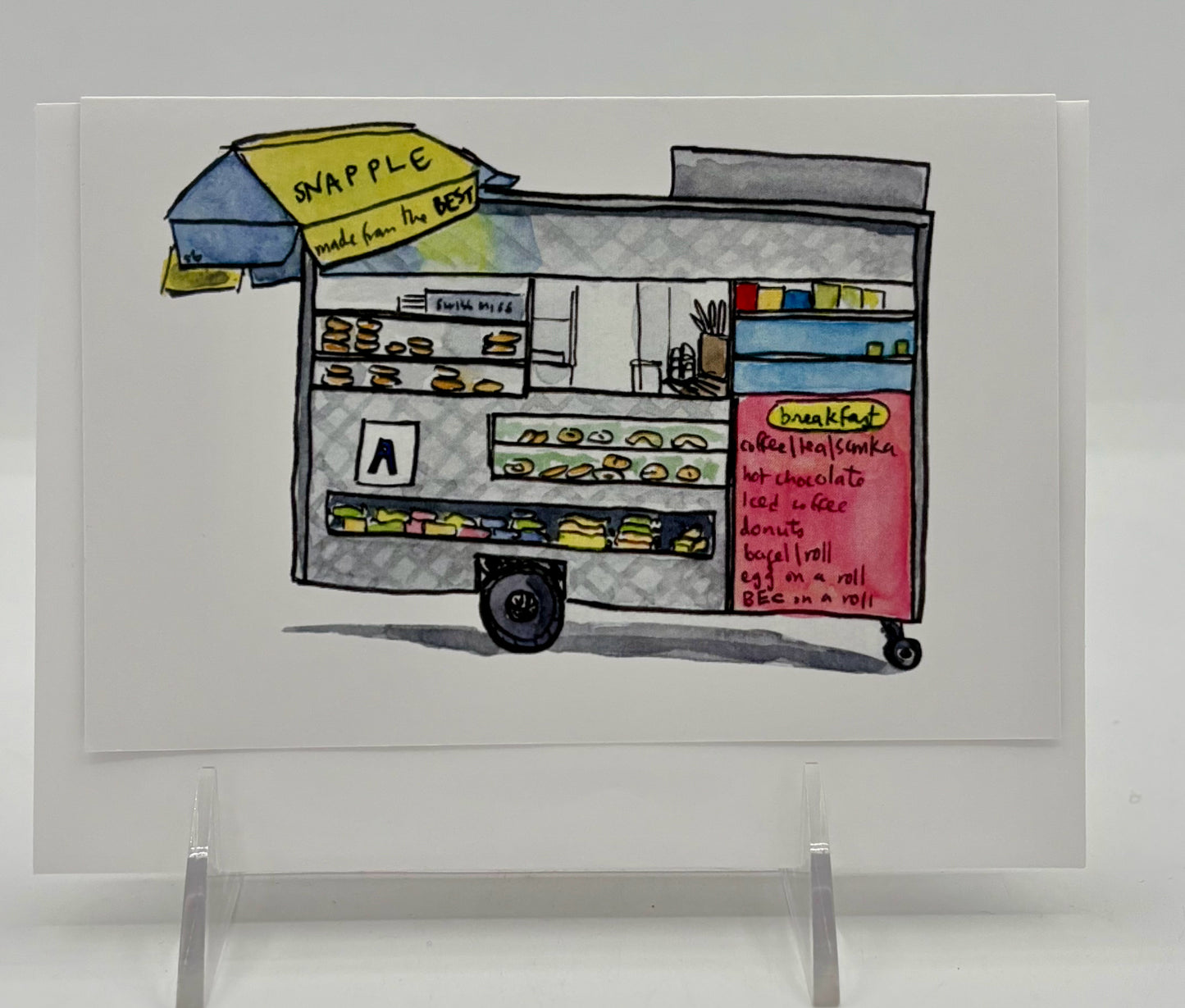 Coffee Cart Card