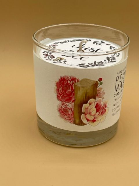 Peony & Mahogany Candle