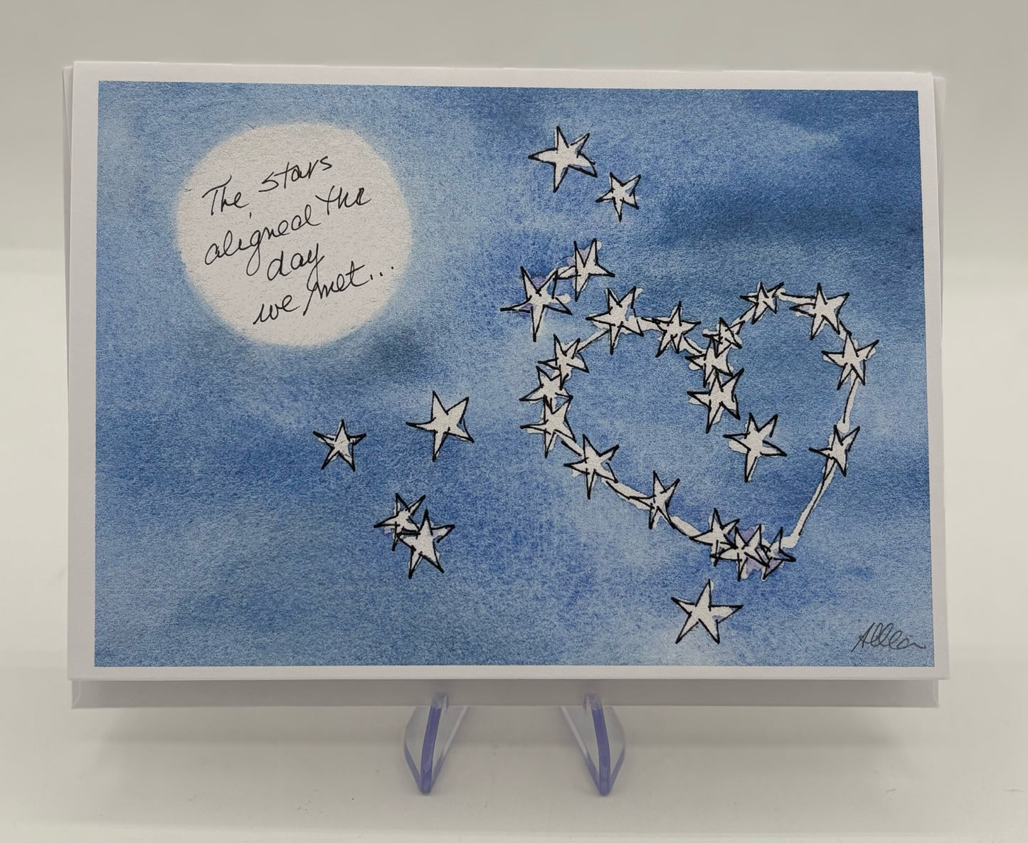 Stars Align Valentine's Card