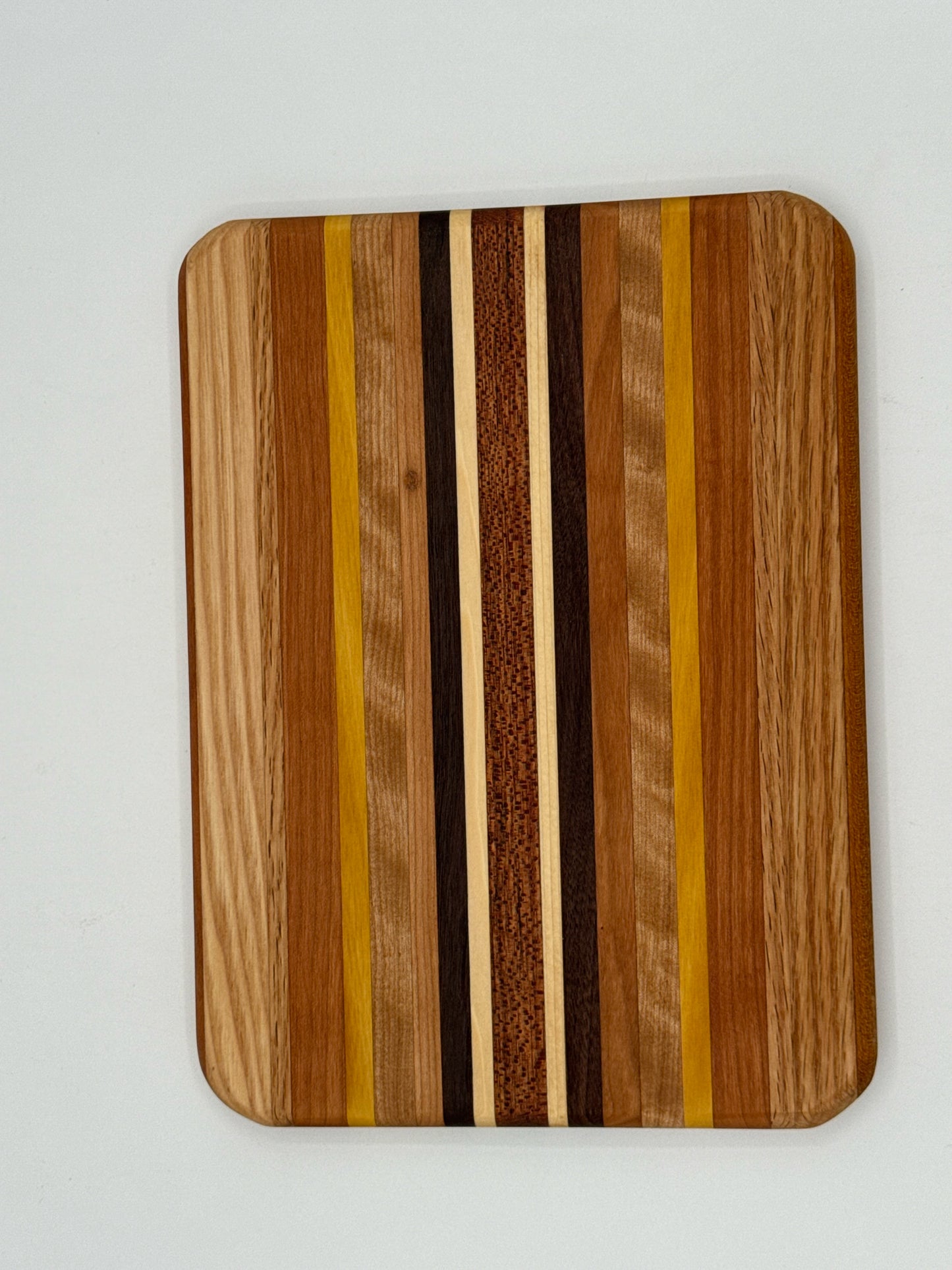 Hardwood Striped Cutting Board