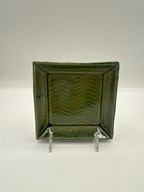 Green Square Trinket Dish