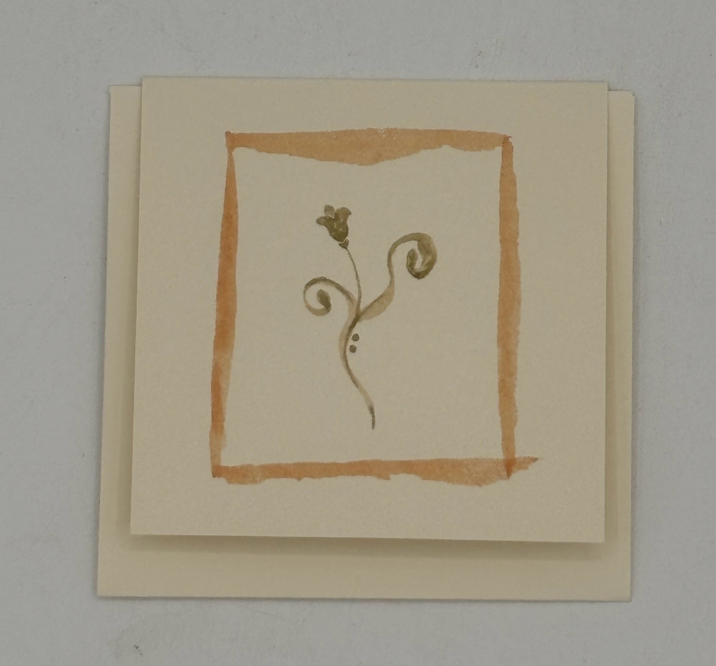 Mini Verde Flower Card