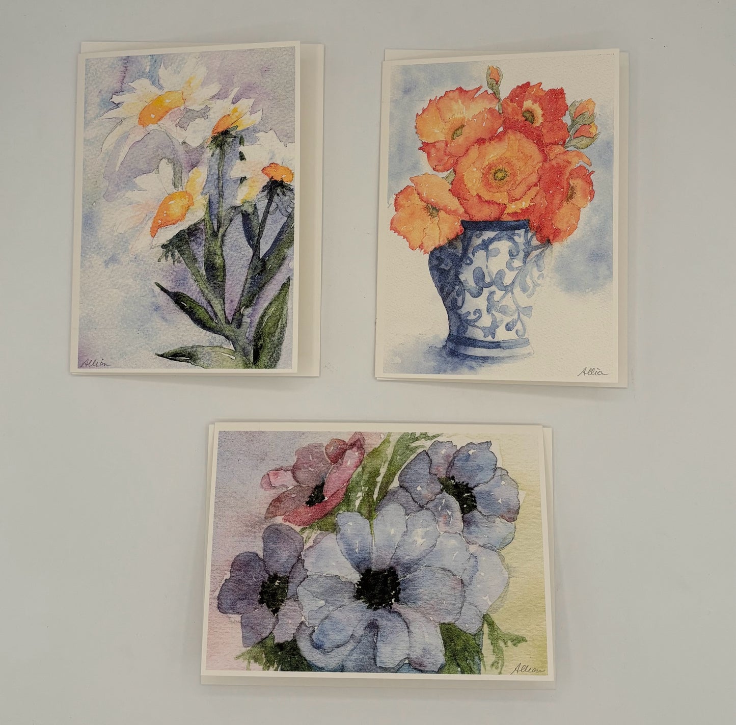 Assorted Summer Florals Card