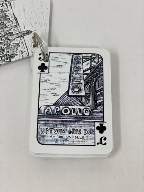 New York City Hand Illustrated Playing Cards
