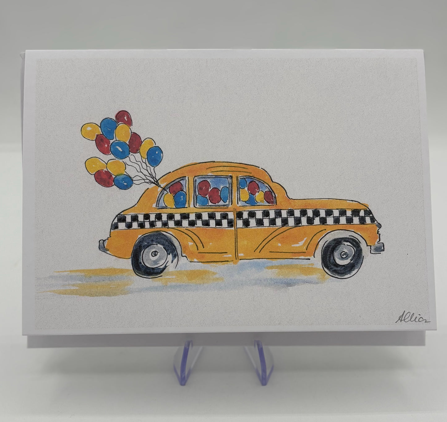 Balloon Taxi Card