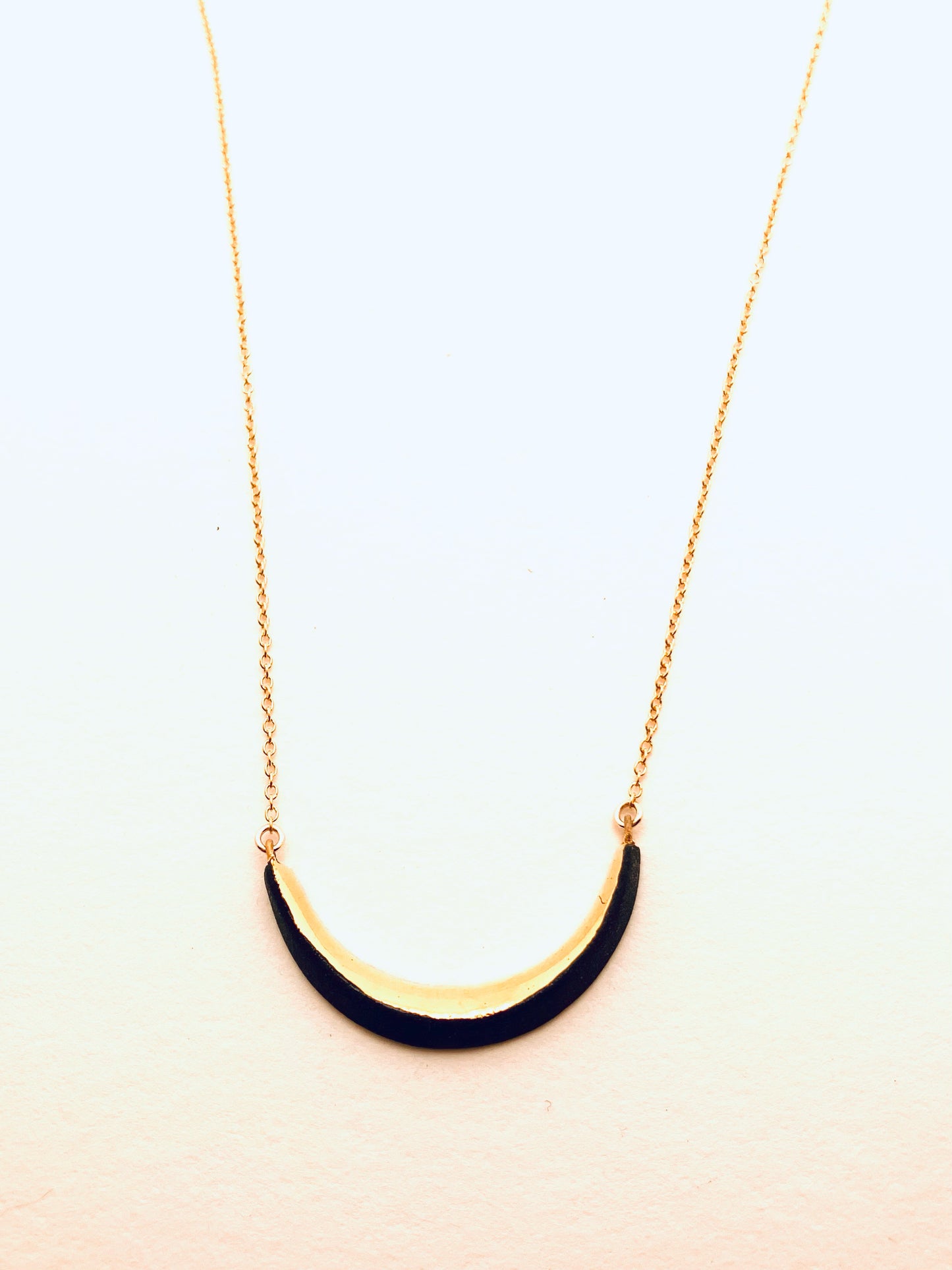 Eclipse Necklace, Black