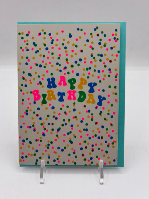Birthday Confetti Card