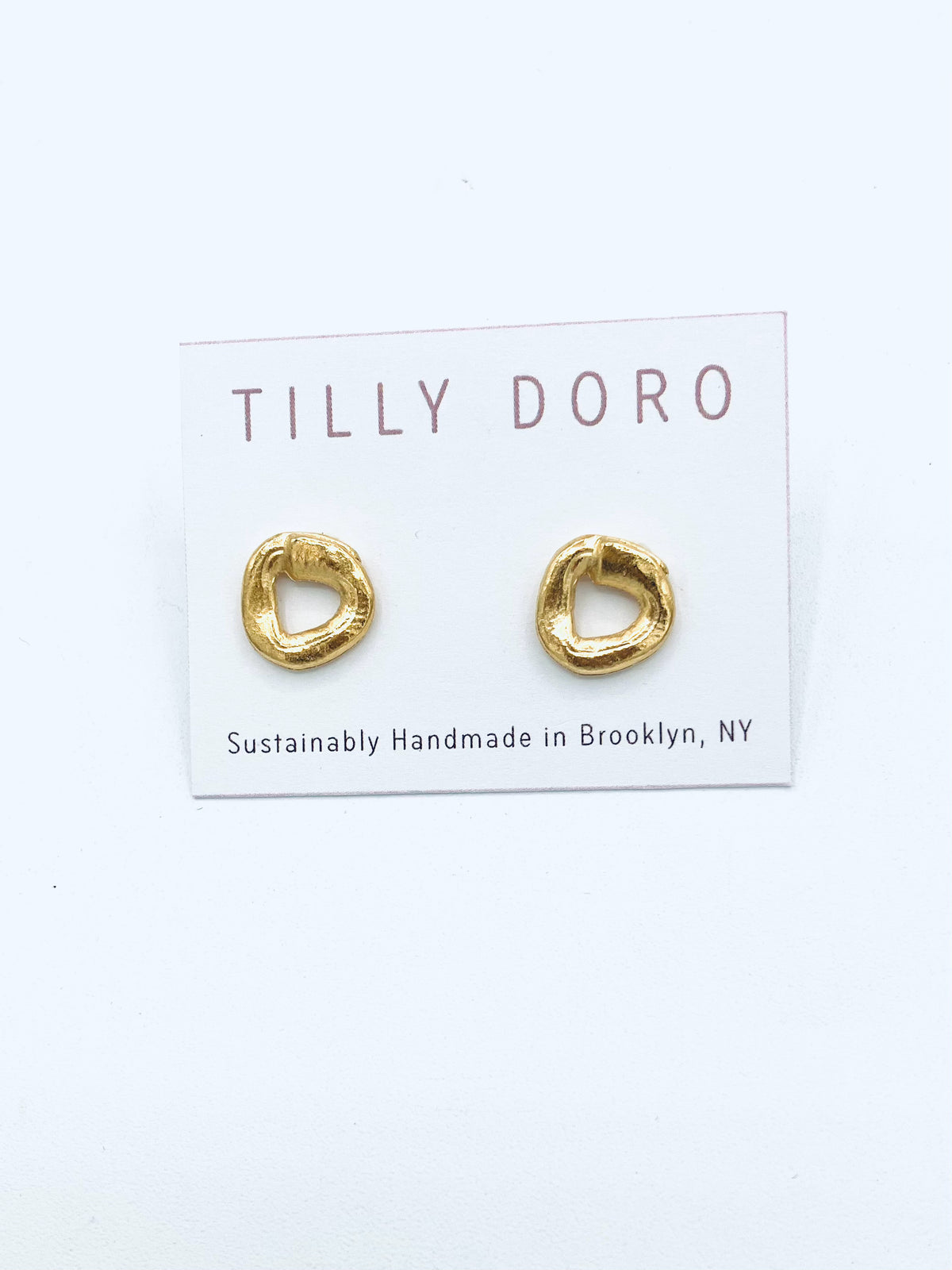 Big Open Circles Studs