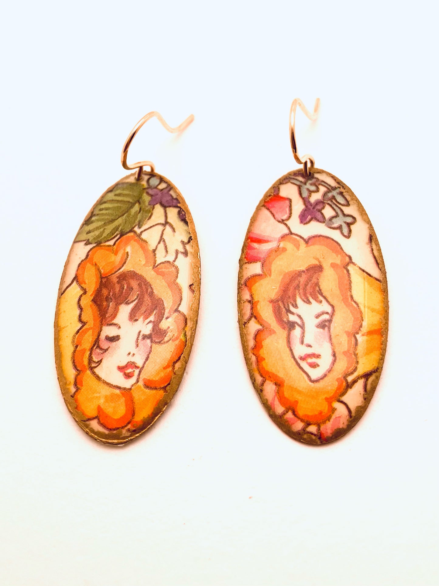 Shield Dangles Yellow