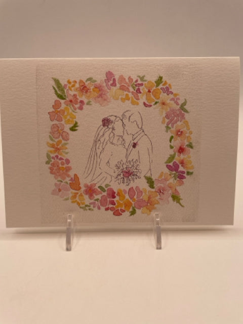 Wedding Wreath Card
