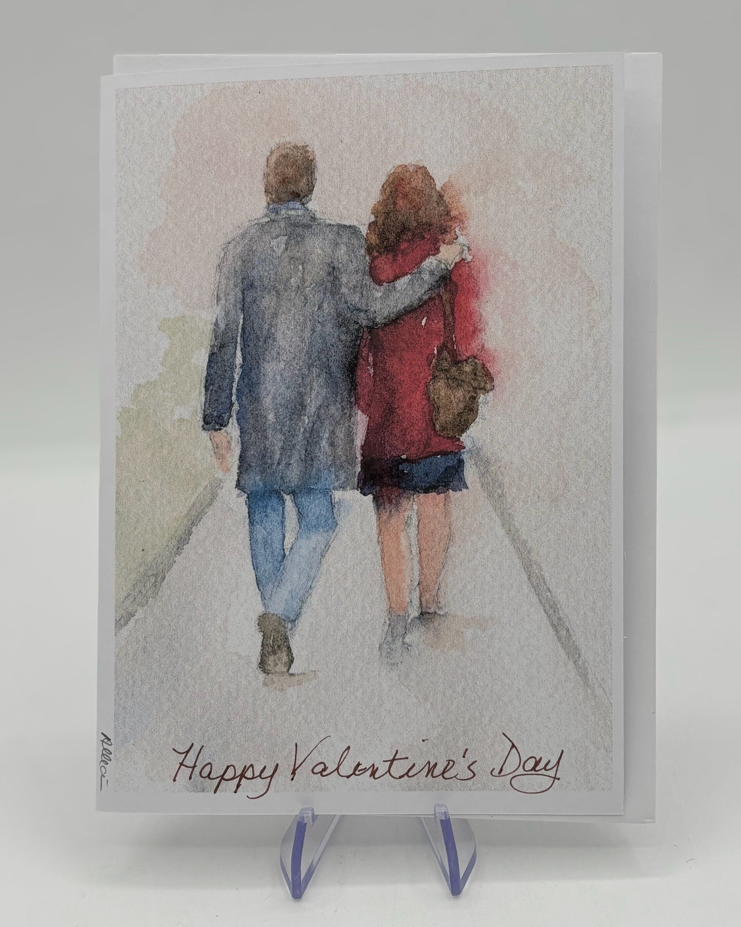 Couple in Love Valentine's Card