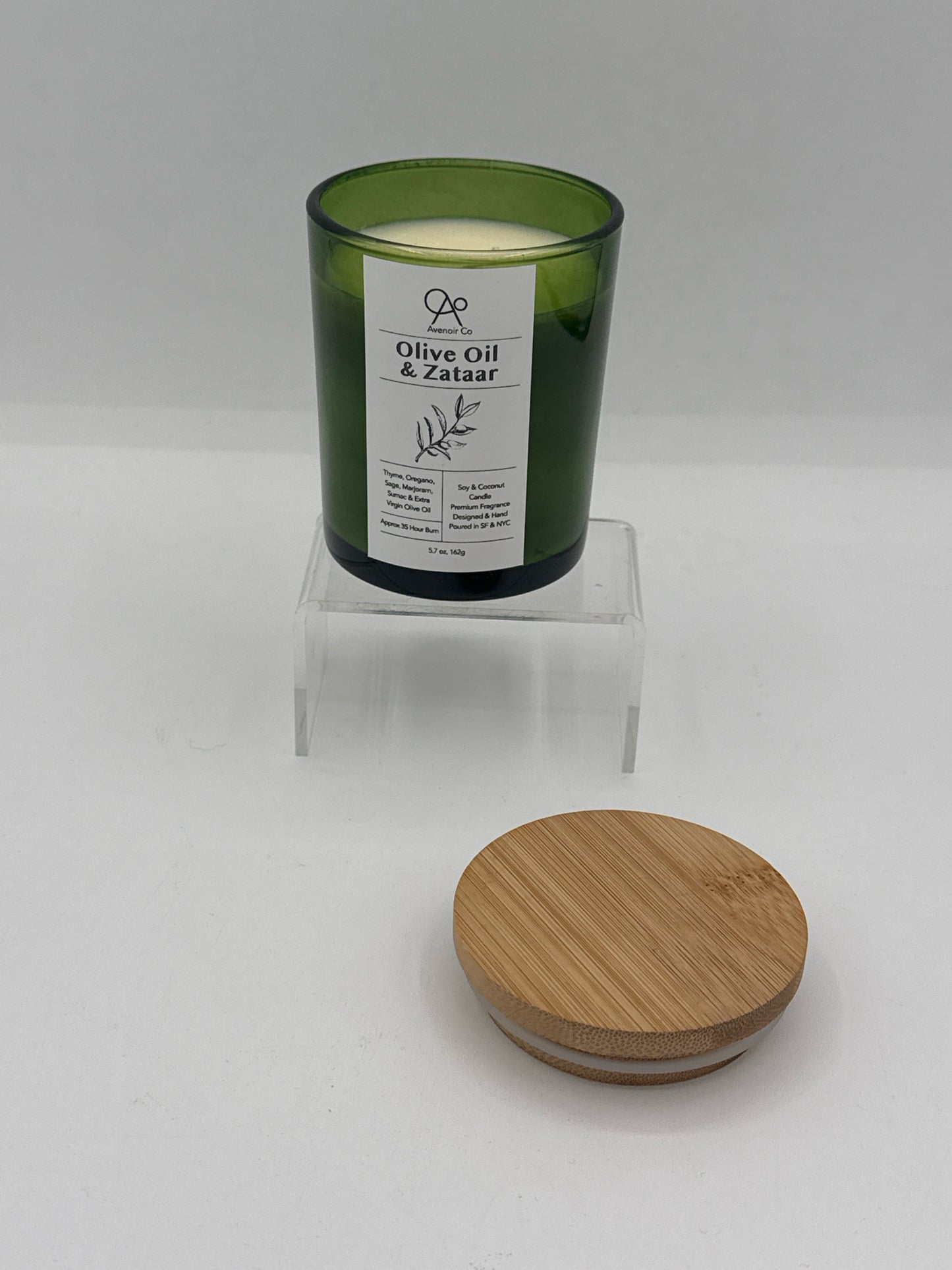Olive Oil & Zater Candle