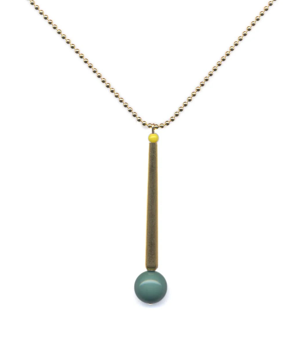 Cosmic - Chanel Brass Bead Drop