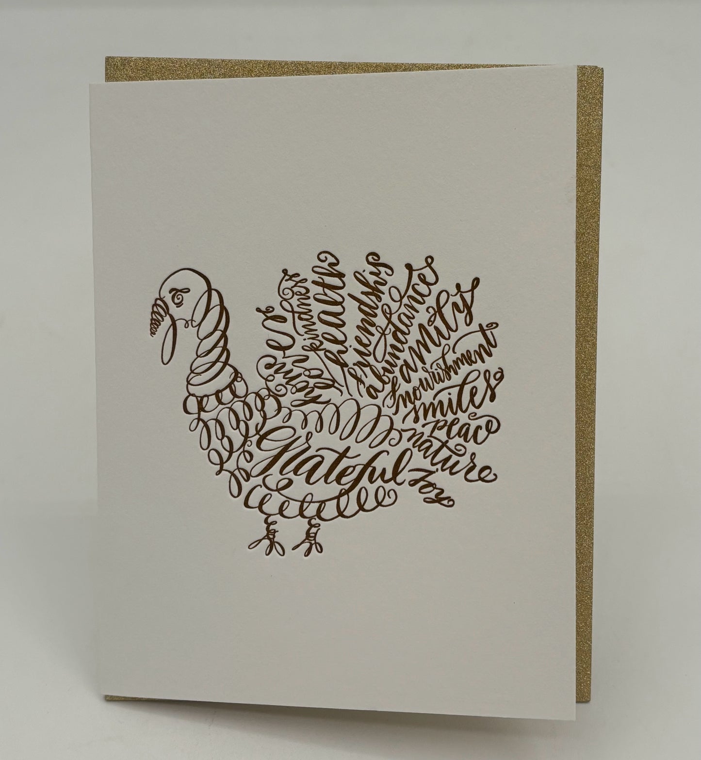 Gold Turkey Card