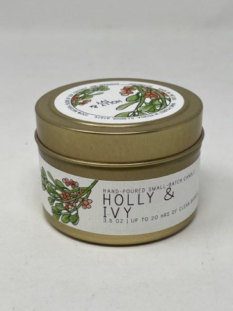 Holly & Ivy Travel Candle