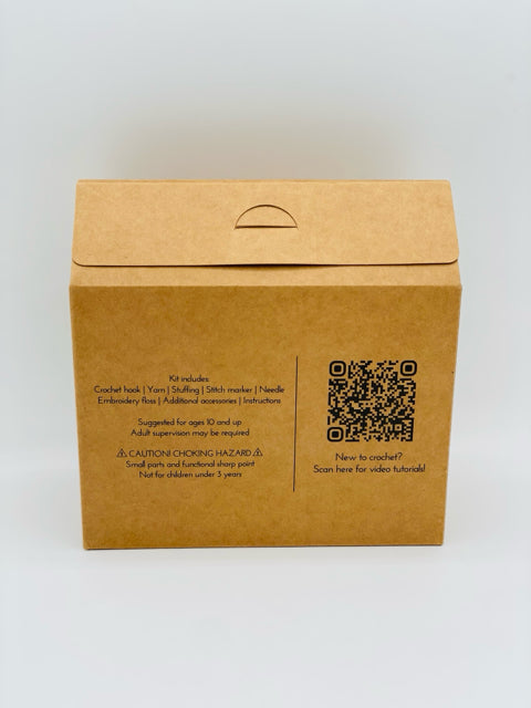 Orange Key Chain DIY Crochet Kit