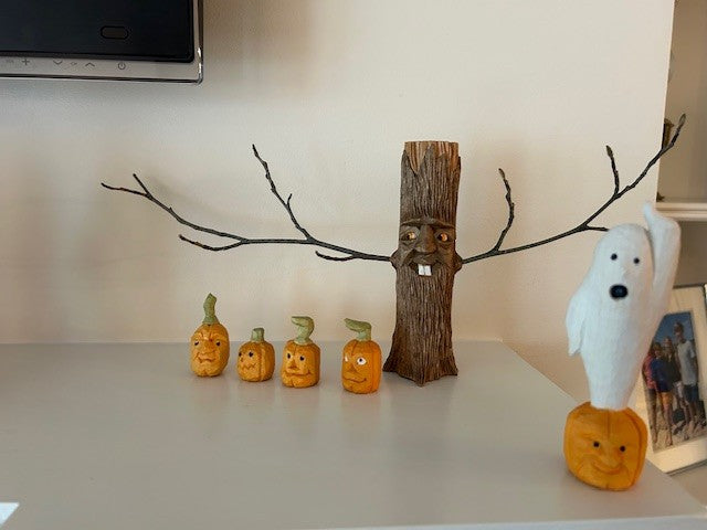 Ghost Out of Jack-O-Lanterns