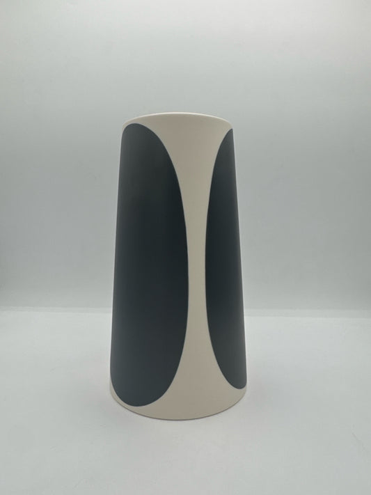Black Cara Pillar Vase
