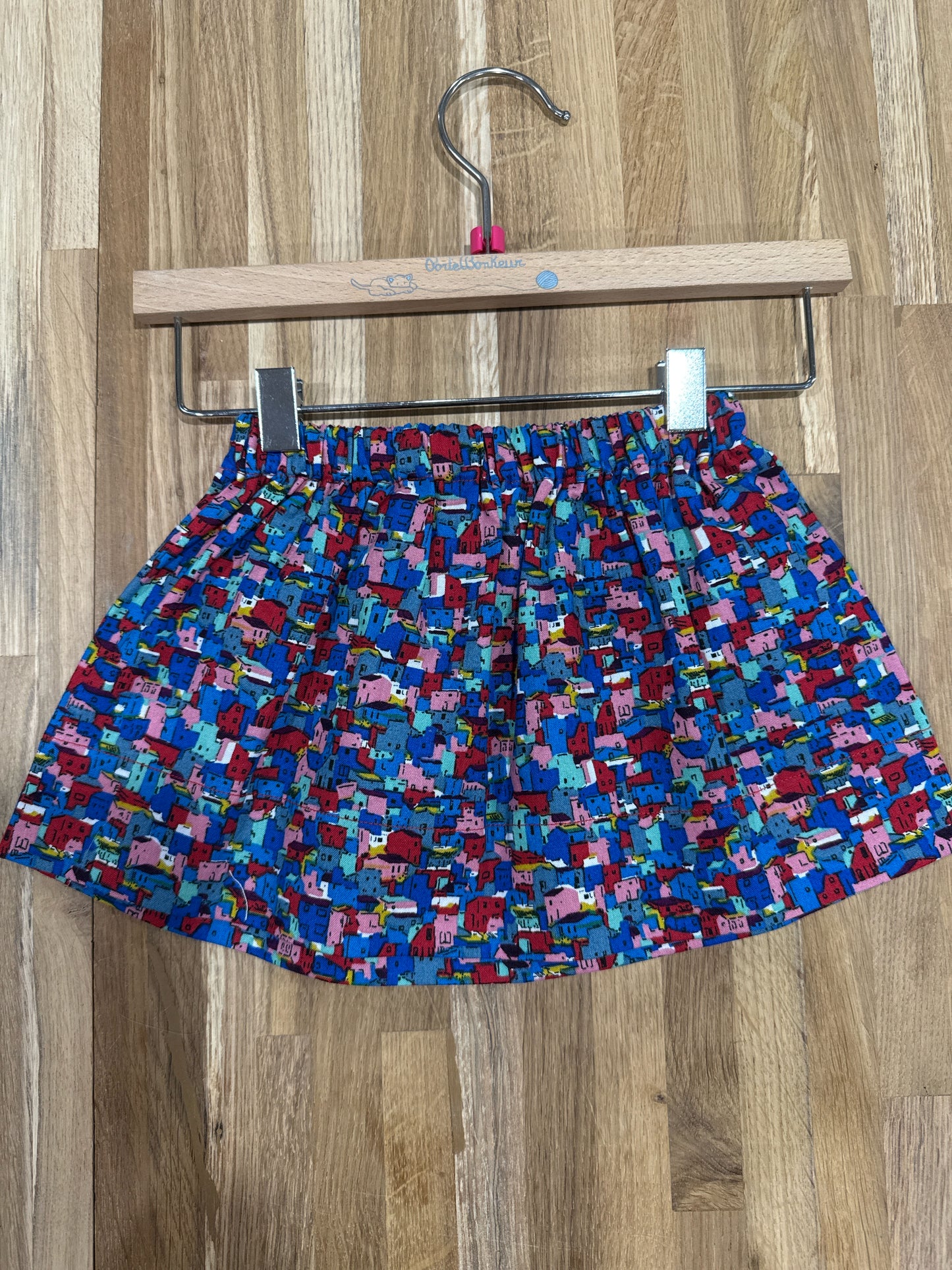 1 Y Twirly Skirt - Blue Villige