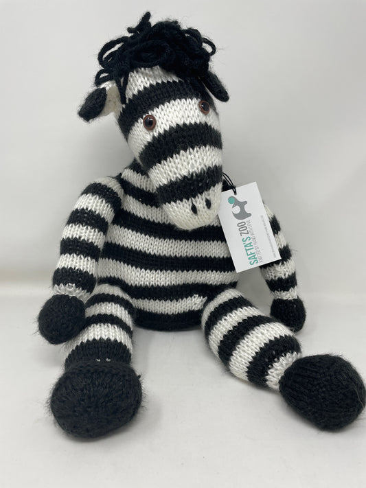 Sitting Zebra