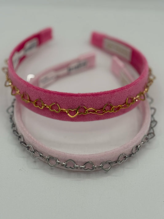 Heart Chain Headband