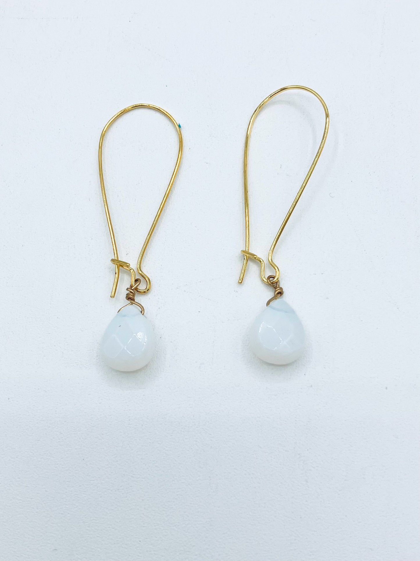 Moonstone Hoops